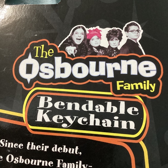 NEW The Osbourne Family JACK OSBOURNE Bendable Keychain 2002 - Picture 5 of 8